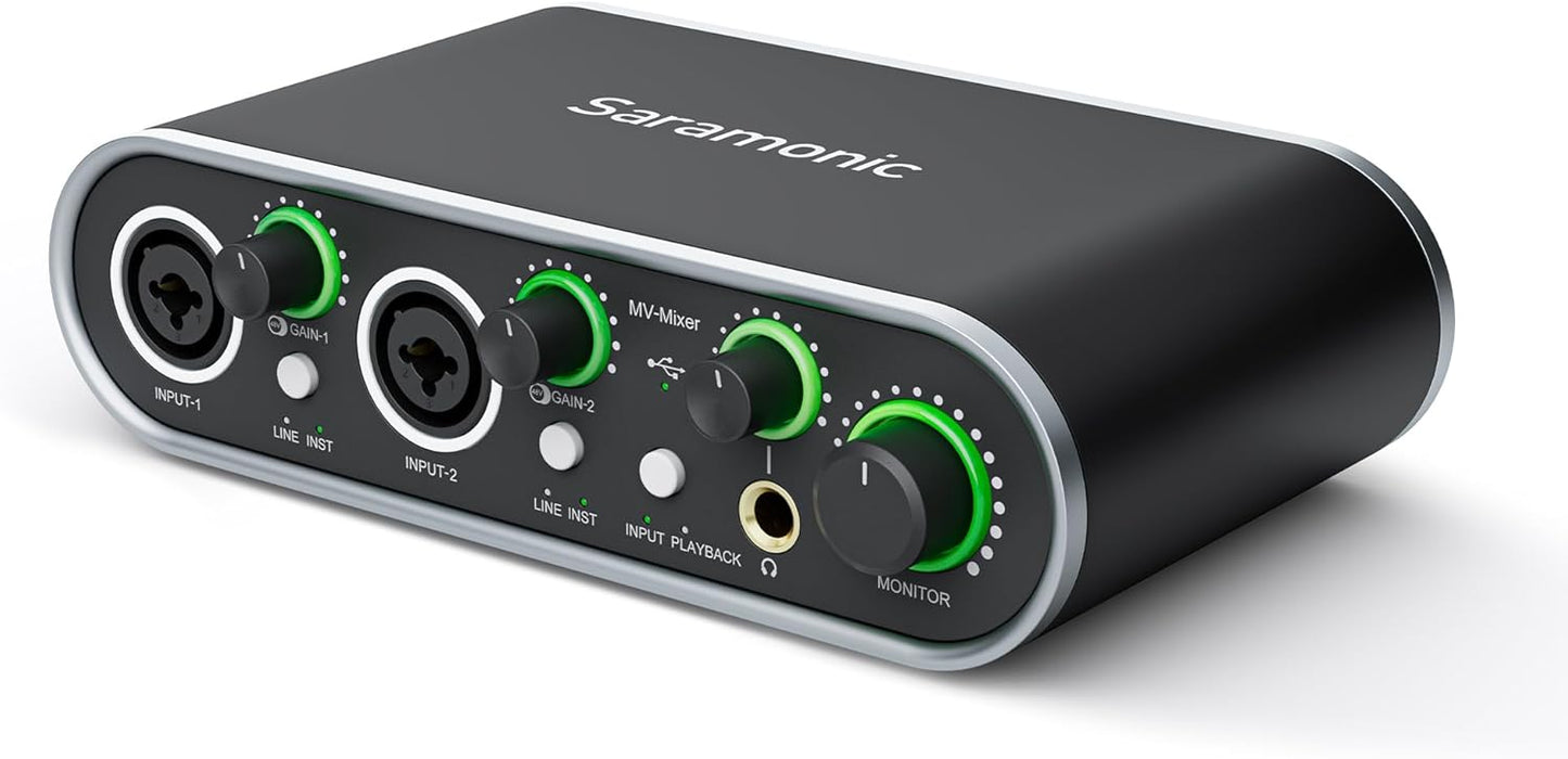 Saramonic MV Mixer Dual-Channel Audio Interface