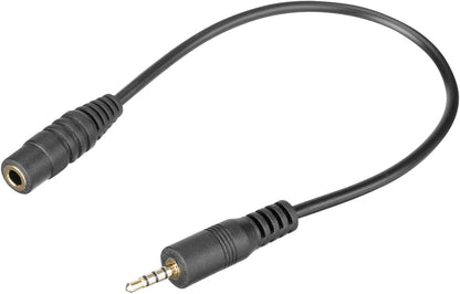 Saramonic SR-25C35 Female 3.5mm to male 2.5mm cable connector