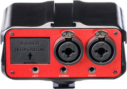Saramonic SR-PAX1 Two-channel Audio Mixer With Phantom Power