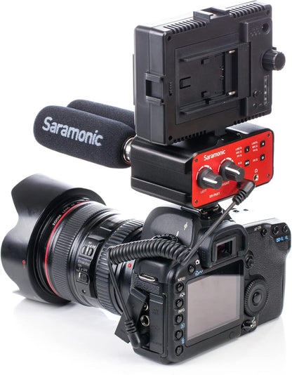 Saramonic SR-PAX1 Two-channel Audio Mixer With Phantom Power