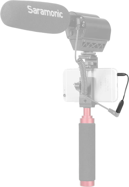 Saramonic SR-UC201 Female 3.5mm TRS to male 3.5mm TRRS cable connector