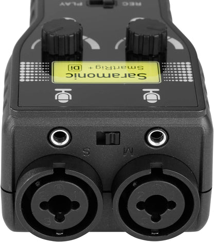 Saramonic Two Channel Mic & Guitar Interface Aduio Adatper with Lightning Connector