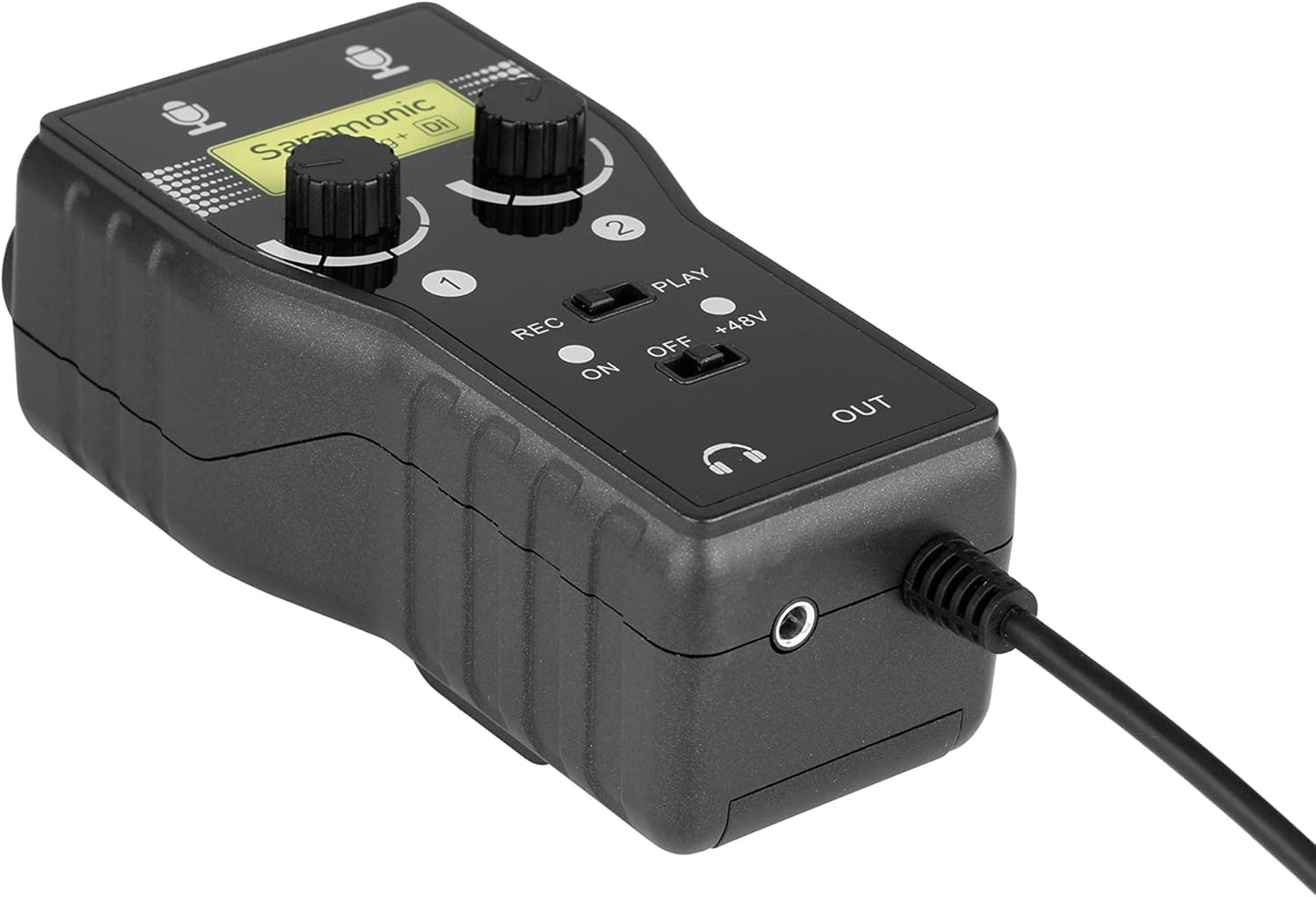 Saramonic Two Channel Mic & Guitar Interface Aduio Adatper with Lightning Connector