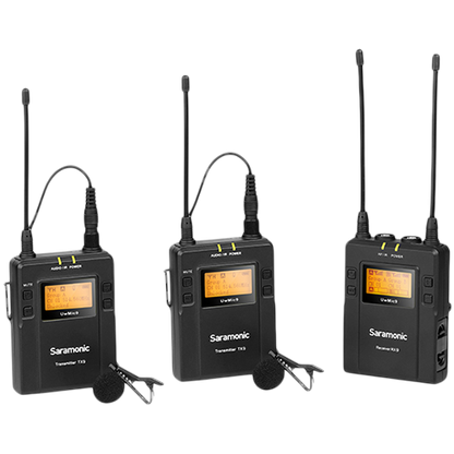 Saramonic UHF wireless microphone kit with 2 transimitters - UwMic9 kit2