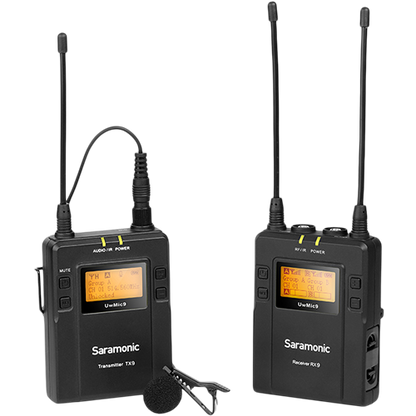 Saramonic UHF wireless microphone kit with 2 transimitters - UwMic9 kit2