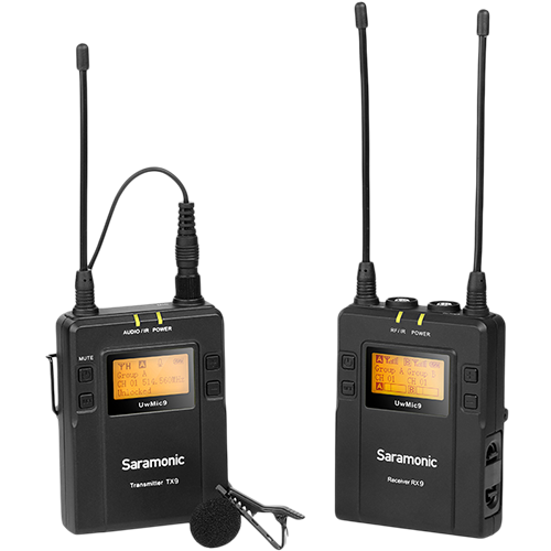 Saramonic UHF wireless microphone kit with 2 transimitters - UwMic9 kit2