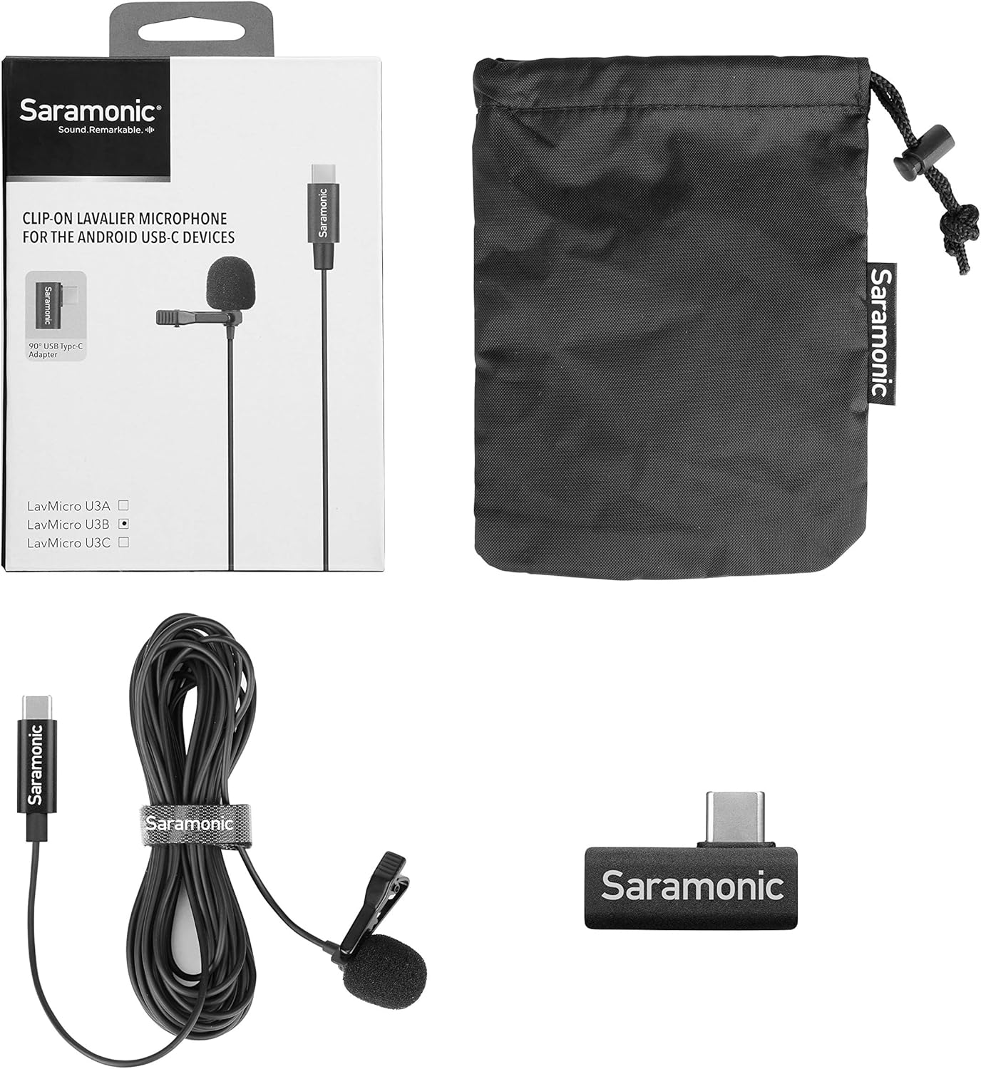 Saramonic lavalier mic with USB-C