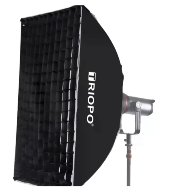 Triopo KD3-60×90 Quick-Mount Softbox with Grid — Bowens Mount (60×90cm)