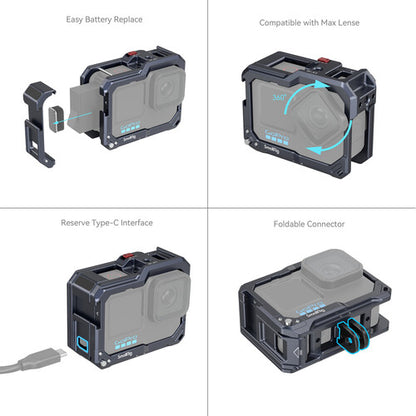 SmallRig GoPro Hero 12/11/10/9 Black Camera Cage 3083B