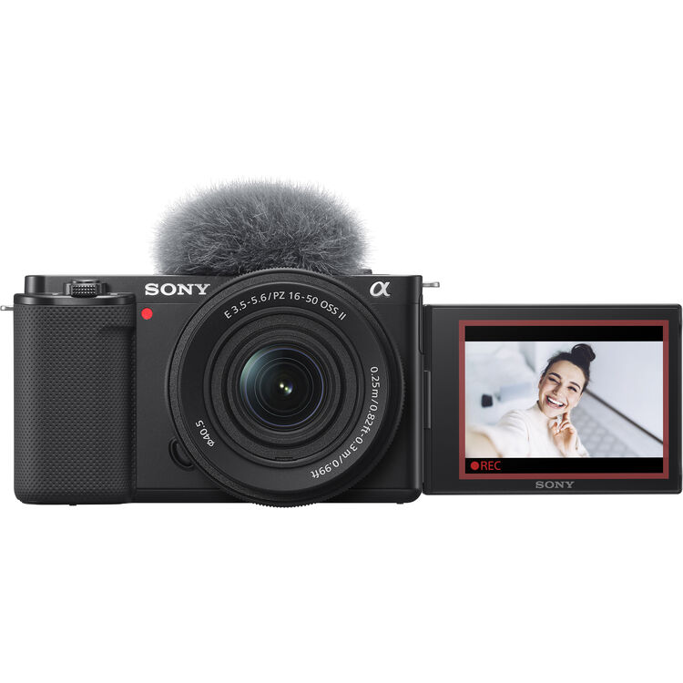 Sony ZV-1 II Digital Camera With Built-In Lens + Free Sony Grip