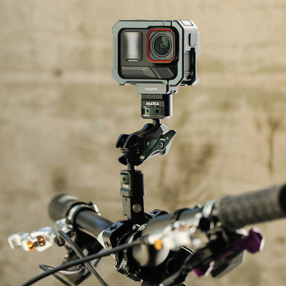Tilta Quick Release Mounting Baseplate for Insta360 Ace Pro Series and X Series — Space Gray TA-T79-QRMB-SG