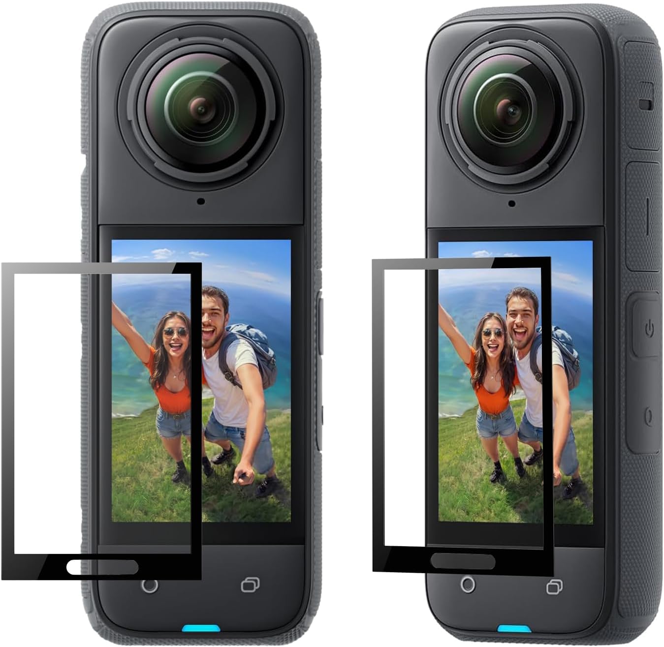 TELESIN Anti-fingerprint Screen protection HD tempered film for Insta360 X4 camera S6-FLM-04-TIS
