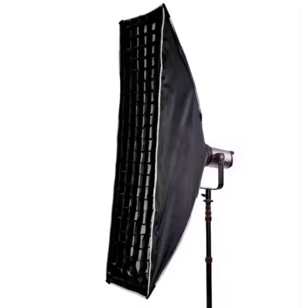 Triopo KD3-30×120cm Stripbox Quick Setup with Honeycomb Grid — Bowens Mount