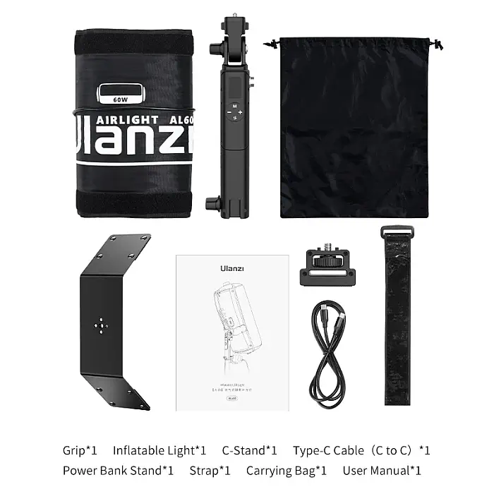 Ulanzi AL20 Inflatable LED Light (120W)