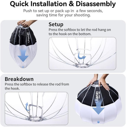 Ulanzi L063 Lantern Softbox 80cm ( Universal Mount )