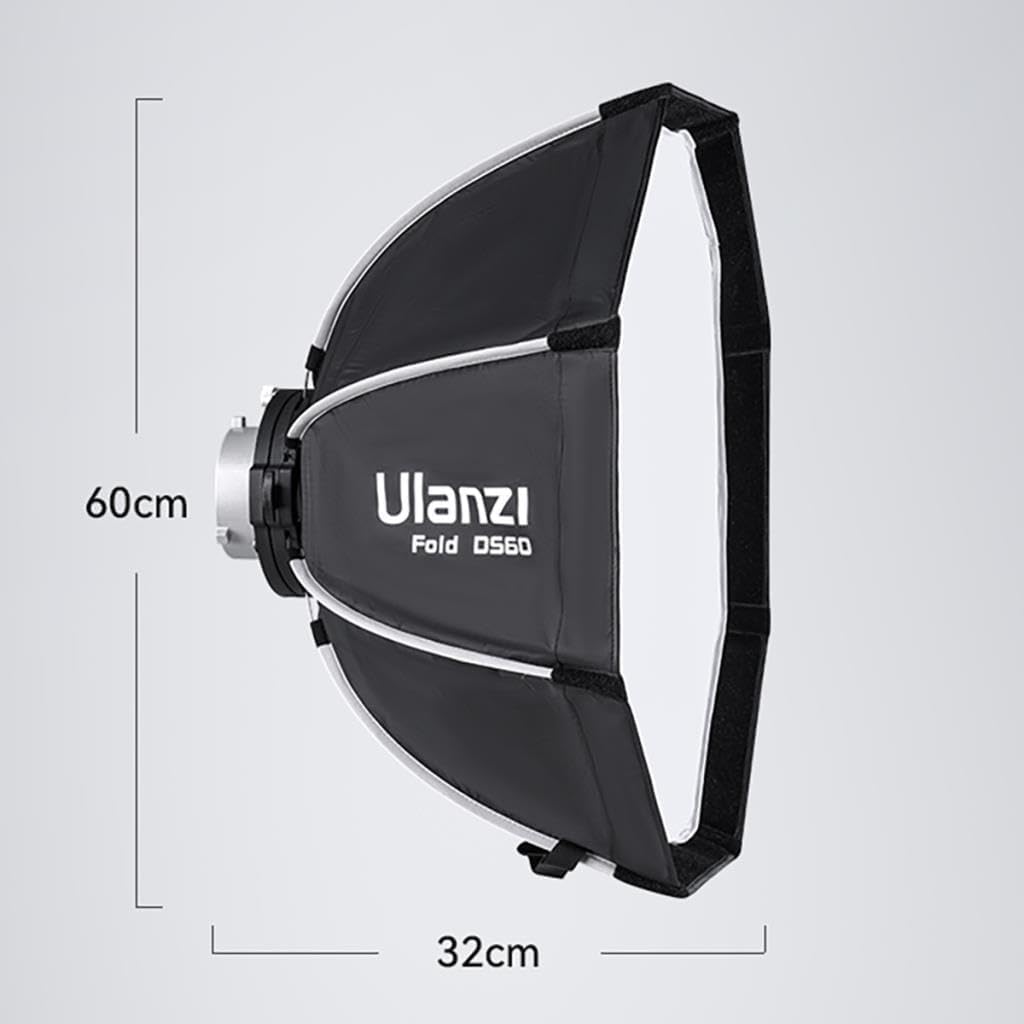 Ulanzi L067 Octagonal Softbox 60cm With Bowens And Grid ( Universali Mount )