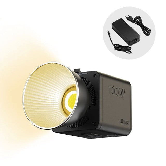 Ulanzi ML100RGB (100W) RGB Portable LED video Light + Power adapture