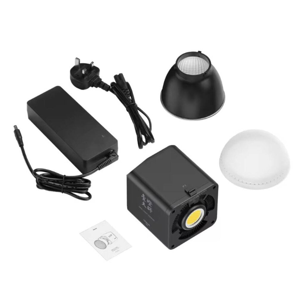 Ulanzi ML100RGB (100W) RGB Portable LED video Light + Power adapture