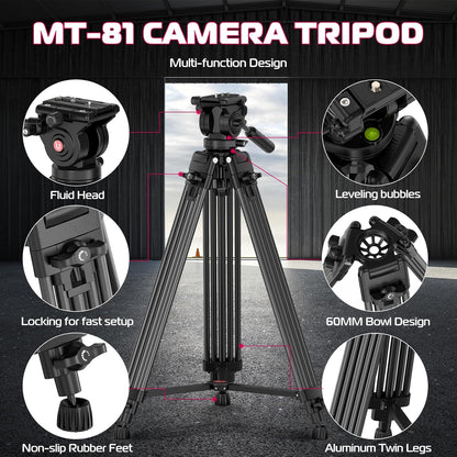 Ulanzi MT81 Video Tripod