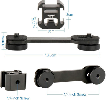 Ulanzi PT-3 Gimble Mic Extention + cold shoe Mount