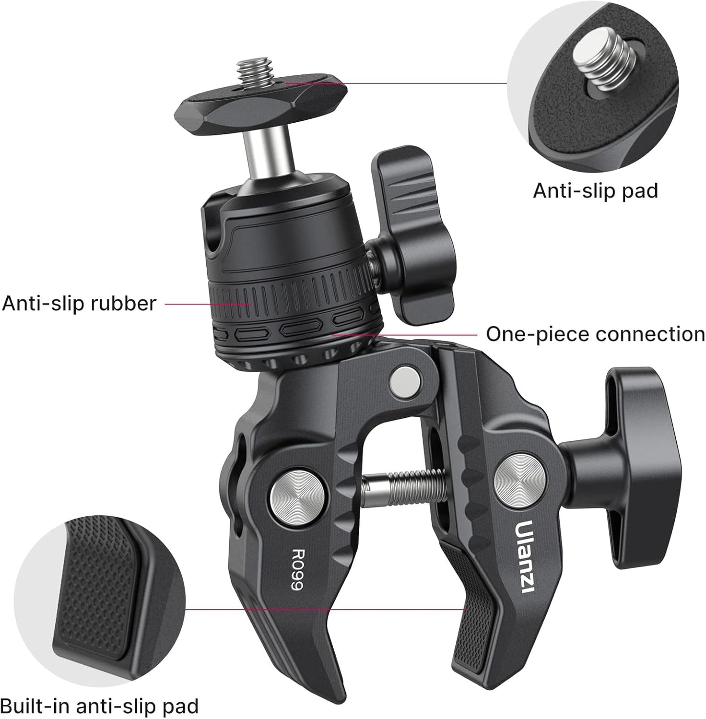 Ulanzi R099 Double Super Clamp