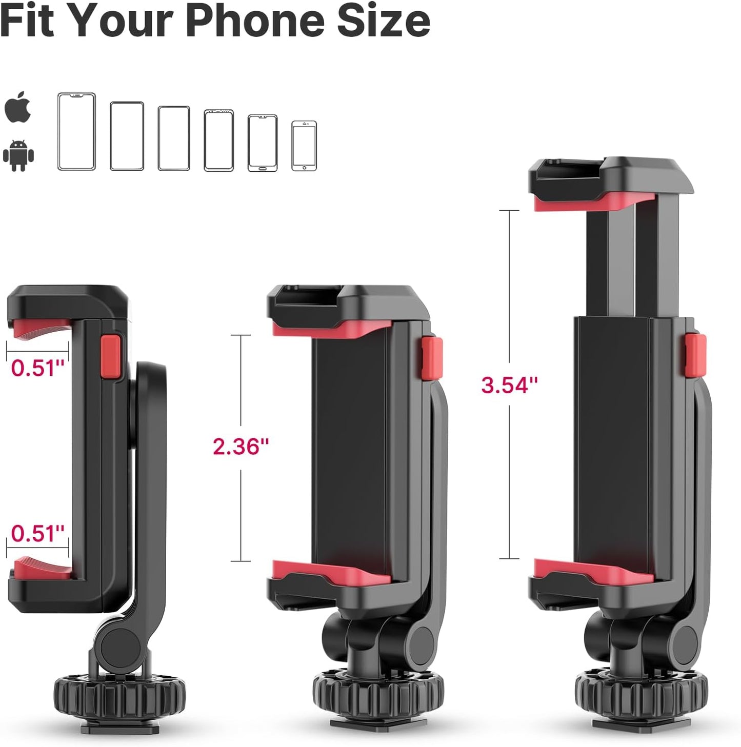 Ulanzi ST-06S Plstic Cell Phone Holder