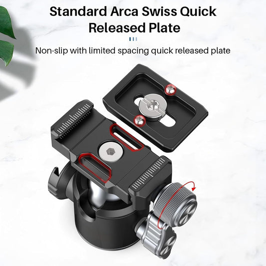 Ulanzi U-80L mini Ball Head with Arca Swiss Side