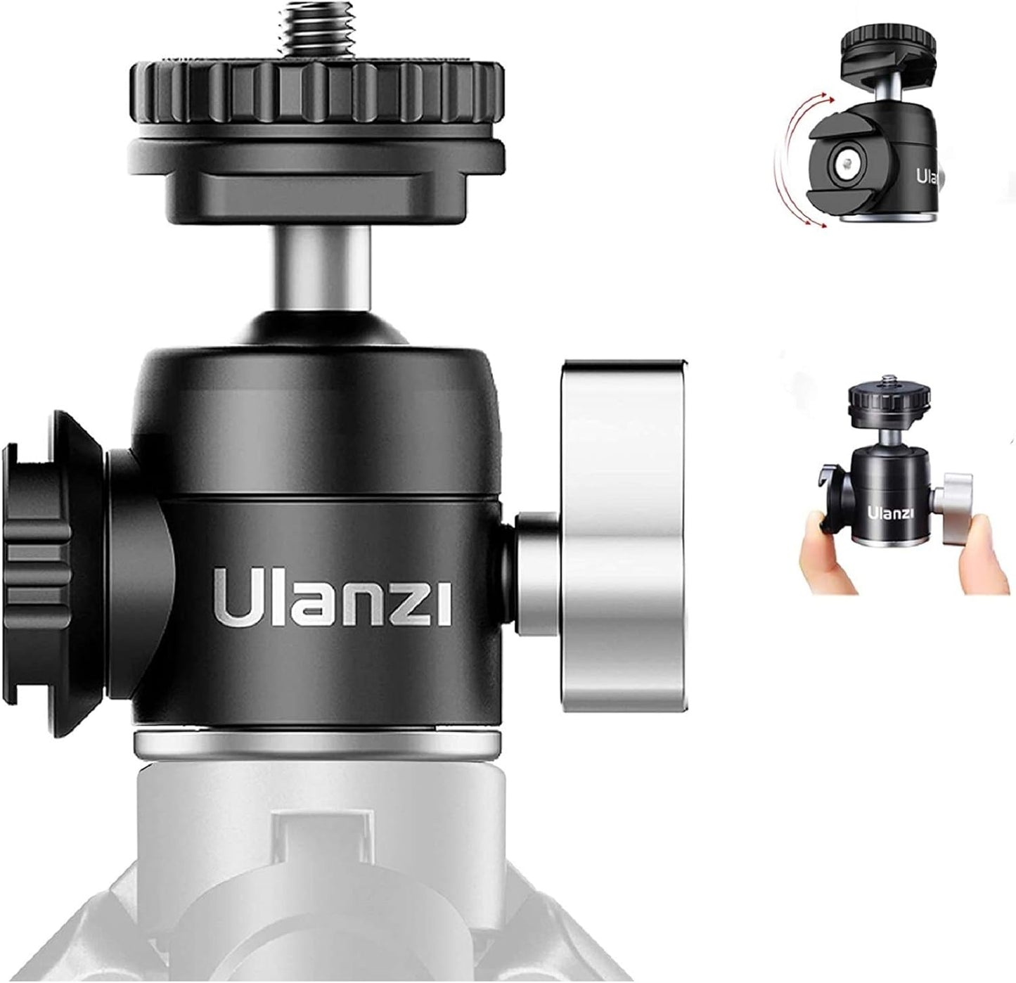 Ulanzi U60 Dual Cold Shoe Ballhead