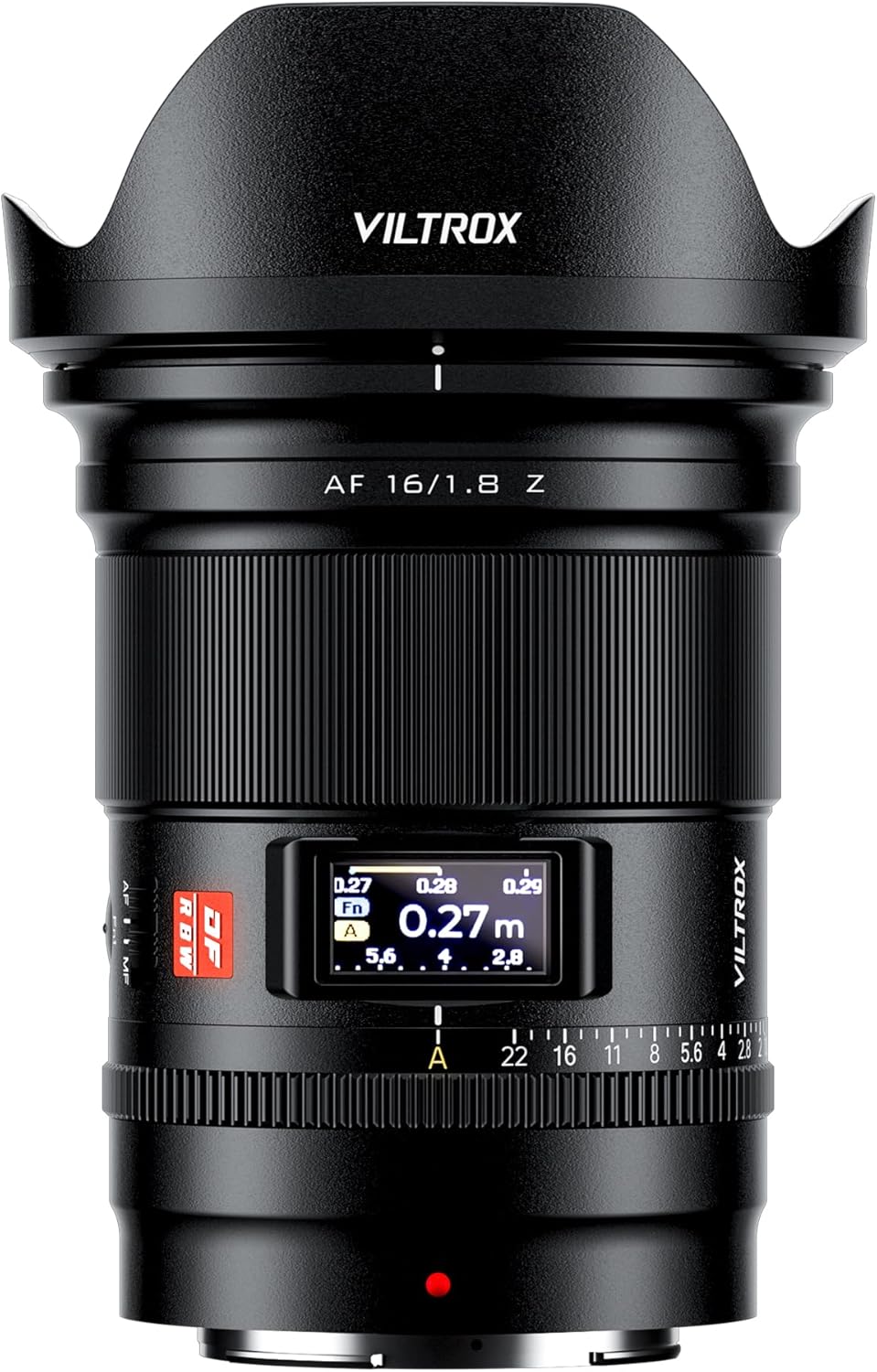 Viltrox 16mm f/1.8 for Nikon DF Z mount