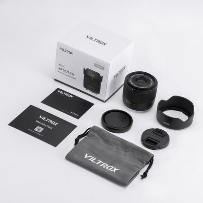 Viltrox 25mm f/1.7 Air for Sony E-mount