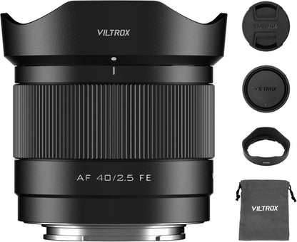 Viltrox 40mm f/2.5 Air for Sony FE mount,