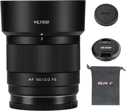 Viltrox 50mm f/2.0 Air for Sony FE mount,