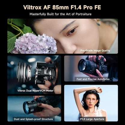Viltrox 85mm f/1.4 Pro for Sony FE Mount