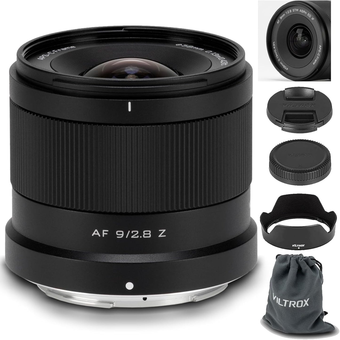 Viltrox AF 9mm F2.8 Air APS-C Lens for Nikon Z-Mount