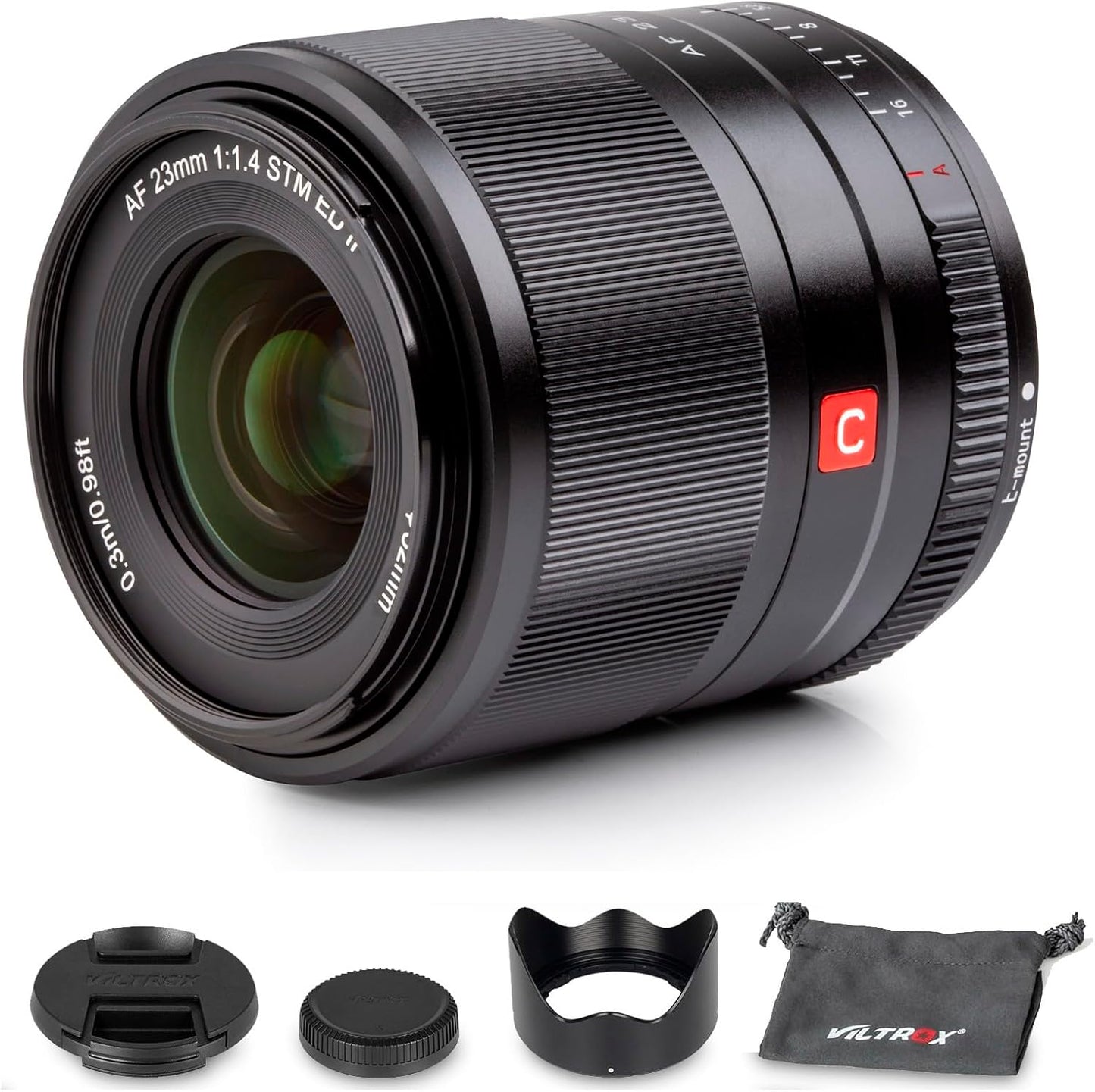 Viltrox APS-C .Auto Focus .Sony- E Mount . 23mm F1.4, USB firmware upgrade