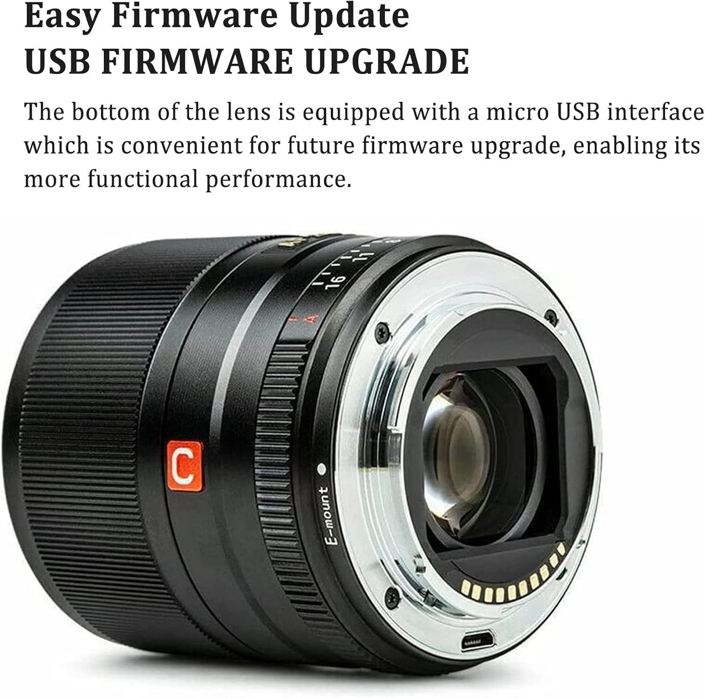Viltrox APS-C .Auto Focus .Sony- E Mount . 23mm F1.4, USB firmware upgrade