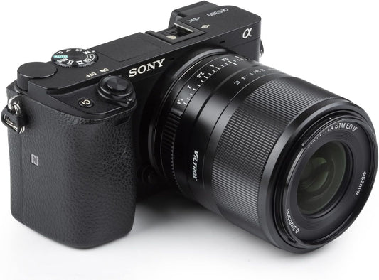 Viltrox APS-C .تركيز تلقائي .Sony- E Mount . 23mm F1.4، ترقية برمجية USB