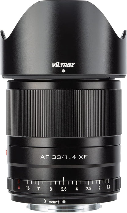 Viltrox APS-C , For Fuji-X Mount , B (Balck) S (Sliver), Auto Focus,33mm F1.4