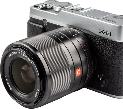 Viltrox APS-C , For Fuji-X Mount , B (Balck) S (Sliver), Auto Focus,33mm F1.4