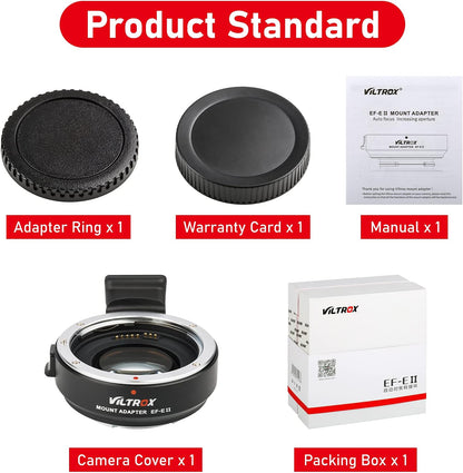Viltrox Auto Focus 0.71* Canon EF/EF-S lenses to Fuji X-Mount Cameras