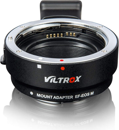 Viltrox Auto Focus Canon (EF/EF-S) D/SLR lenses to Canon EOSM Camera