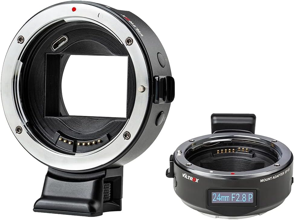Viltrox Auto Focus OLED display PDAF/CDAFCanon EF/EF-S lenses to Sony E-Mount Cameras