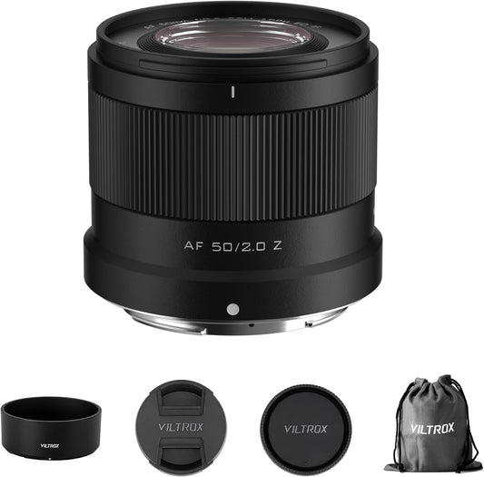 Viltrox ضبط تلقائي للصورة، حامل Nikon Z، 50mmF2.0