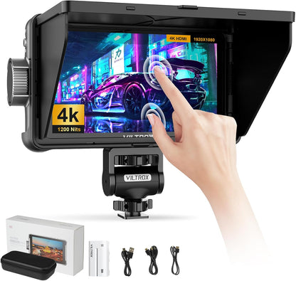 Viltrox DC-550 Pro. LED screen 5.5-inch 1200cd/m2 2 histograms 3 parade waveforms