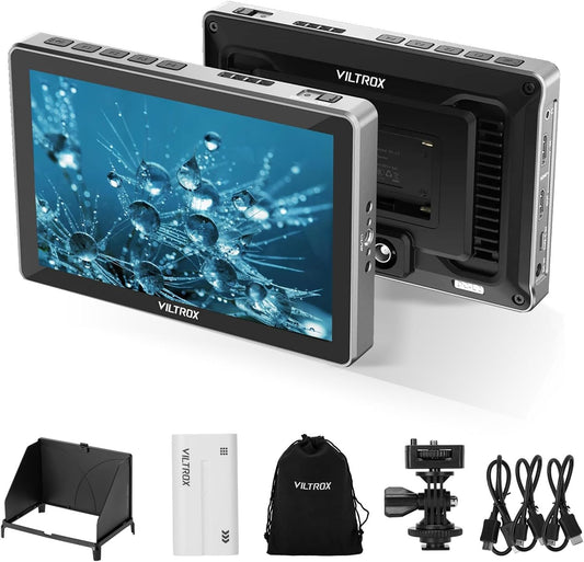 Viltrox DC-L2 7-Inch IPS Screen with resolution 1280*800,HDMI1.4 + SDI