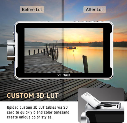 Viltrox DC-V1 5.5-inch touchscreen HD monitor ( 1920×1080 pixels )