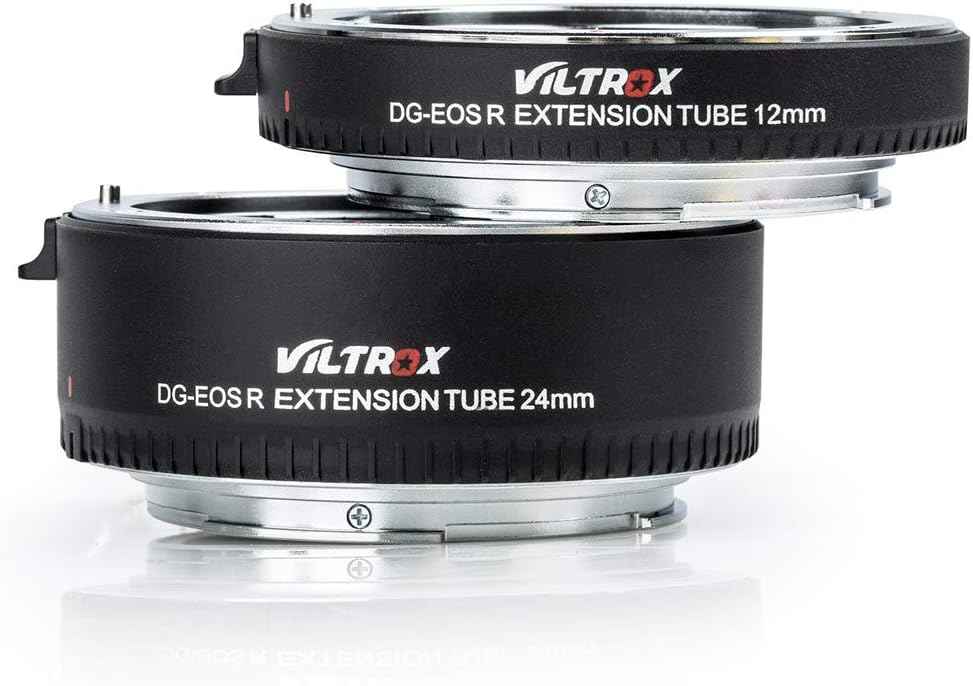 Viltrox DG-EOS R Auto Focus Macro Extension Tube(12mm+24mm) for Canon EOS R/ RP