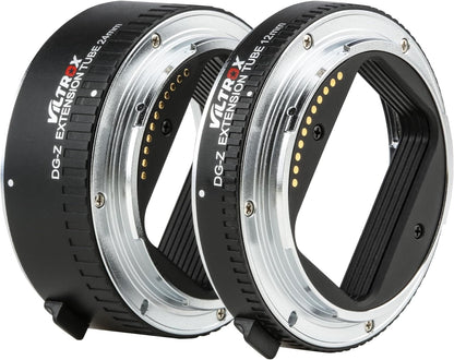 Viltrox DG-Z Brass Bayonet Autofocus Macro Extension Tube Ring for Nikon Z6 Z7 Z50 Mirrorless