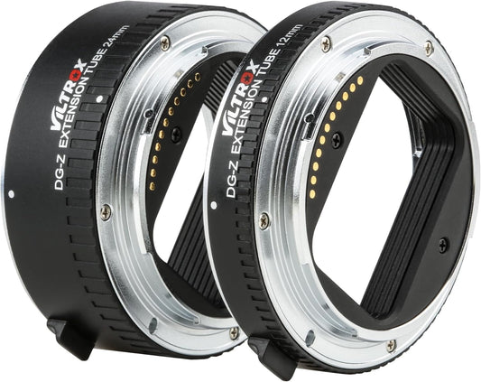 Viltrox DG-Z Brass Bayonet Autofocus Macro Extension Tube Ring for Nikon Z6 Z7 Z50 Mirrorless