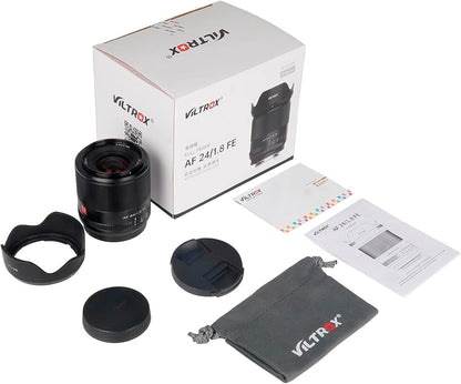 Viltrox Full Frame . For Sony- E Mount .Auto Focus .24mm F1.8